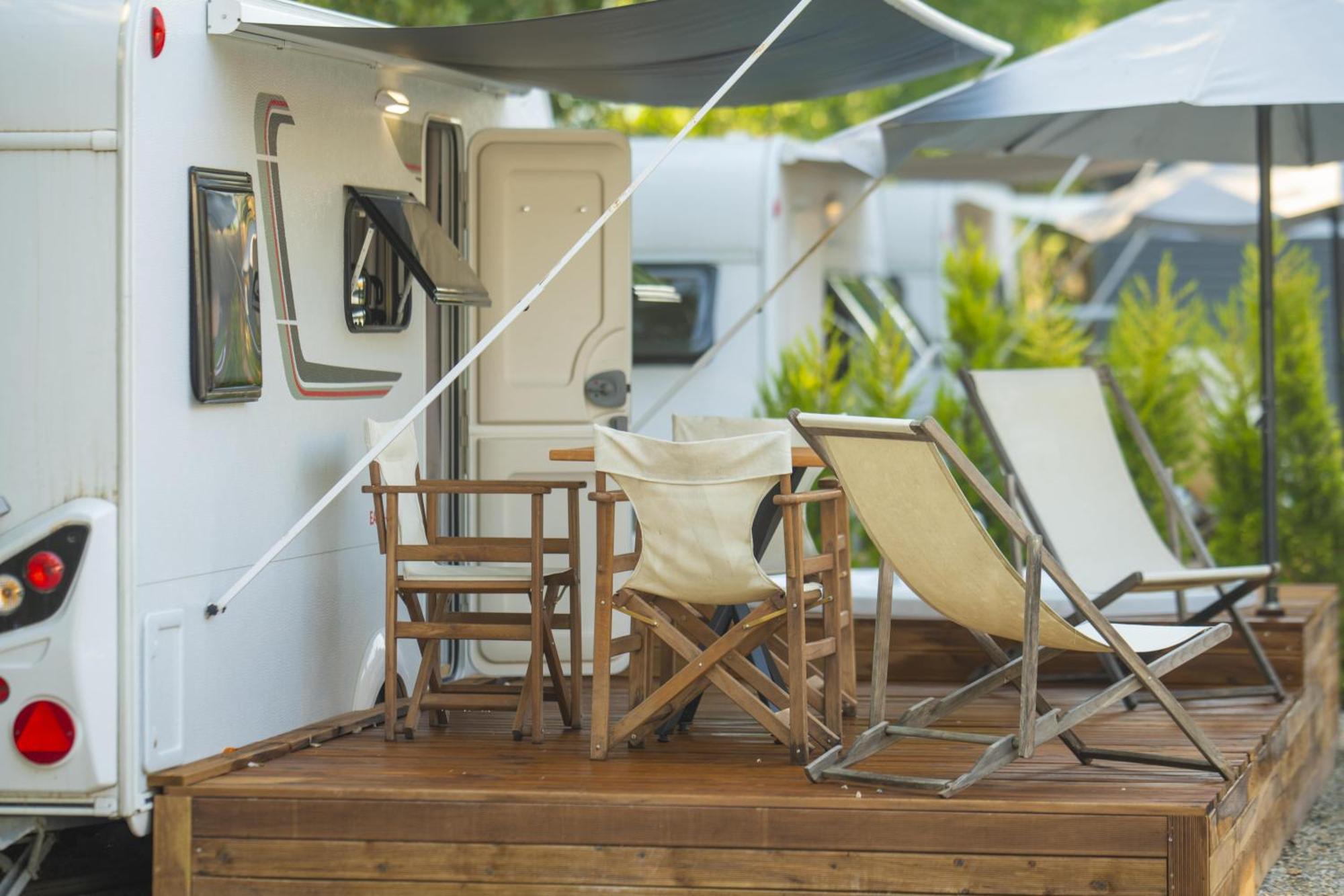 ホテル Nomade Caravan Camping フェティエ エクステリア 写真
